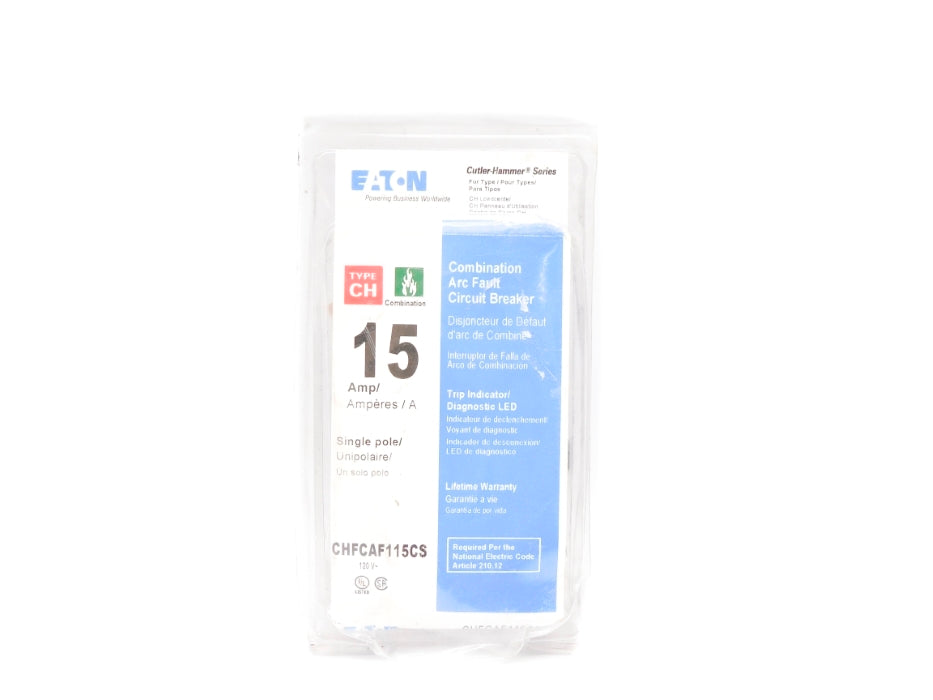 EATON CHFCAF115CS 15A 120V (AS PICTURED) NSMP