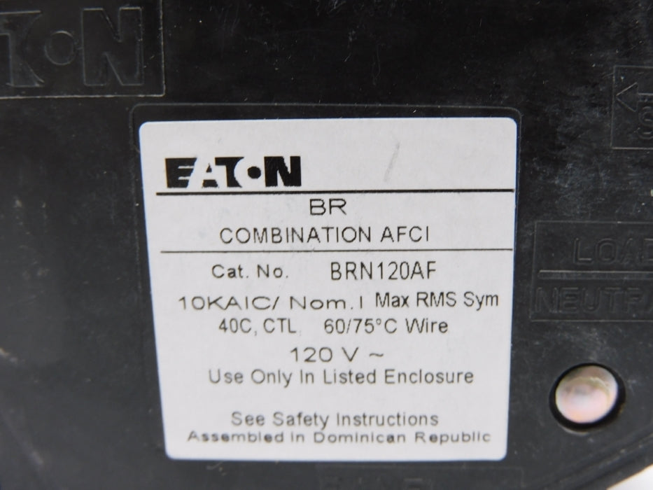 EATON BRN120AF 20A 120V NSNP
