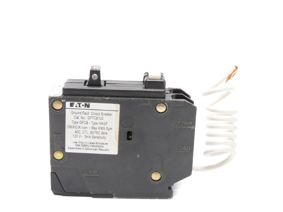 EATON GFTCB120CS 20A 120V (AS PICTURED) NSMP