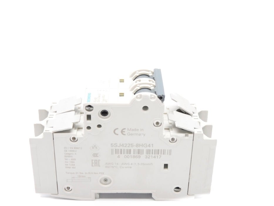 SIEMENS 5SJ4225-8HG41 25A 400V NSNP