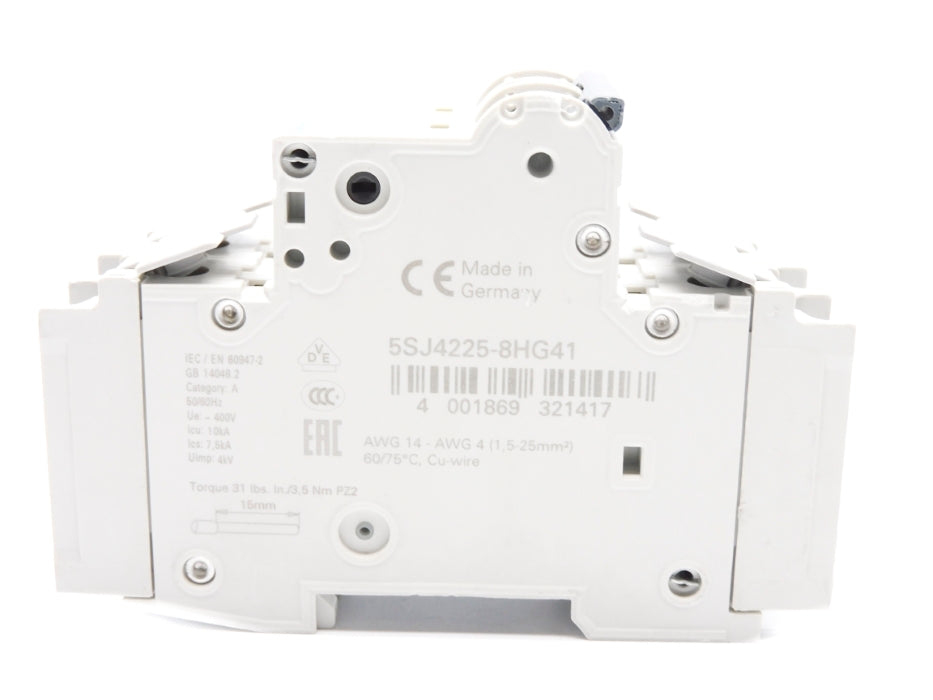 SIEMENS 5SJ4225-8HG41 25A 400V NSNP