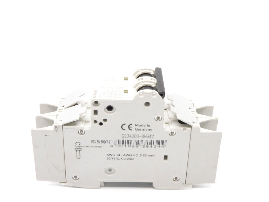 SIEMENS 5SJ4203-8HG42 3A 480/277V NSNP