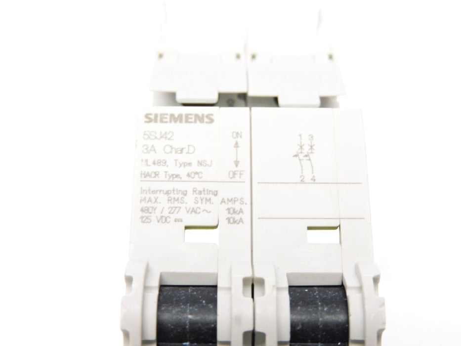SIEMENS 5SJ4203-8HG42 3A 480/277V NSNP
