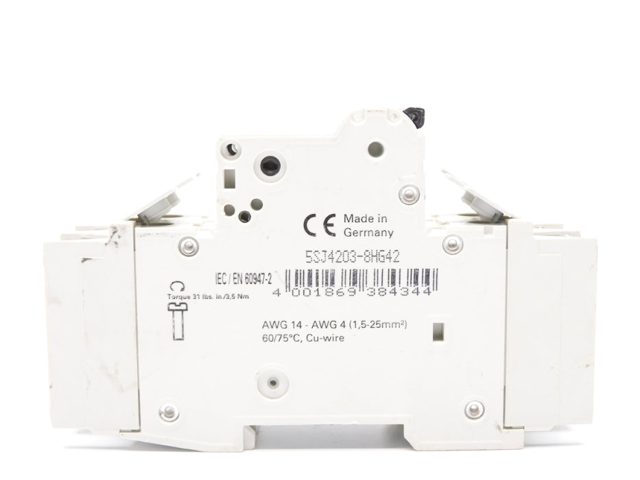 SIEMENS 5SJ4203-8HG42 3A 480/277V NSNP