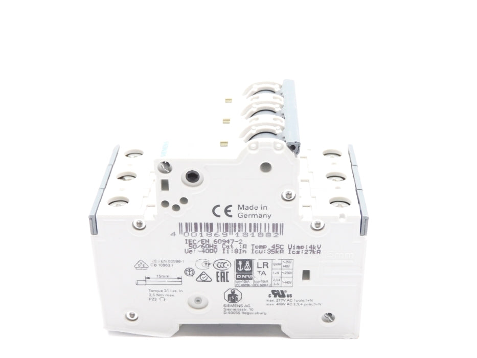 SIEMENS 5SY4302-7 2A 400V (AS PICTURED) NSNP