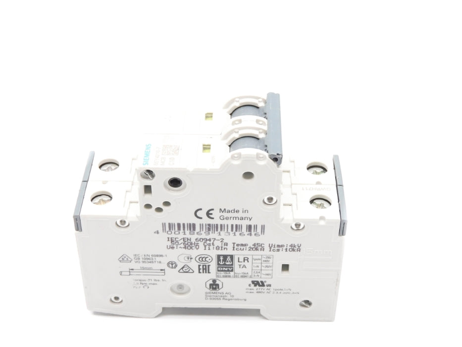 SIEMENS 5SY4210-7 10A 400V (AS PICTURED) NSNP