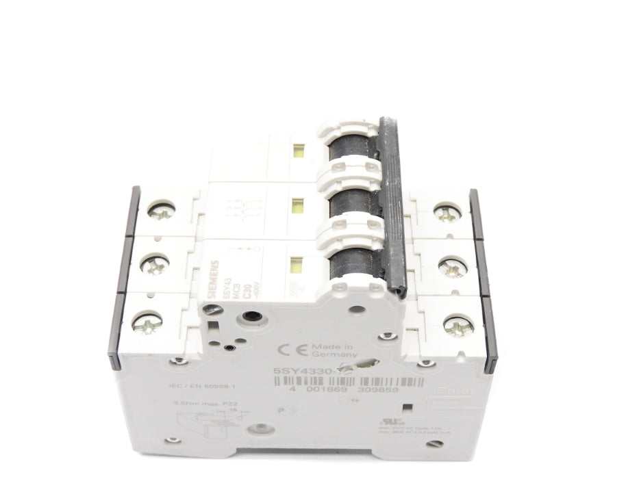 SIEMENS 5SY4330-7 30A 400V (AS PICTURED) NSNP