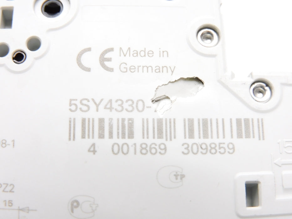 SIEMENS 5SY4330-7 30A 400V (AS PICTURED) NSNP