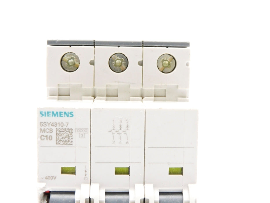 SIEMENS 5SY4310-7 10A 400V (AS PICTURED) NSNP
