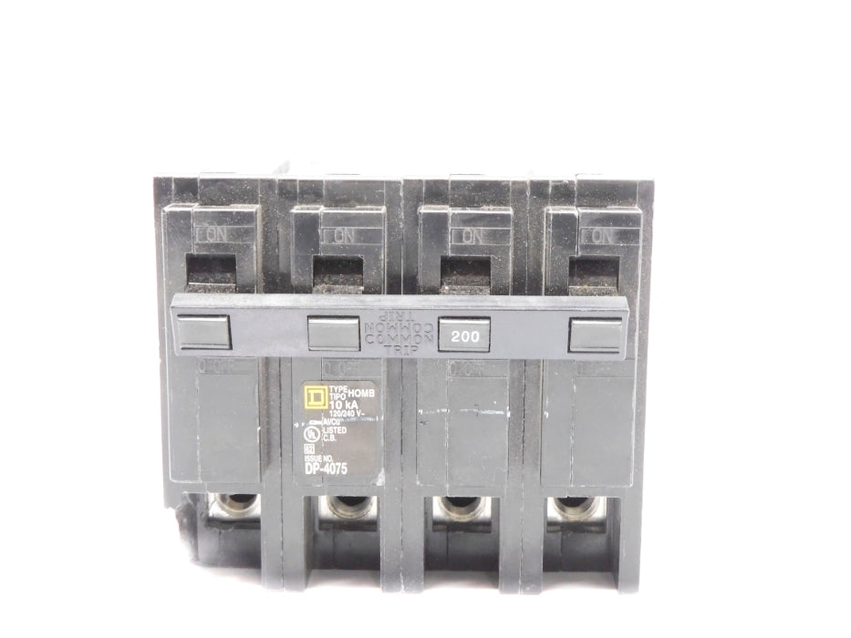 SQUARE D HOM2200 200A 120/240V (AS PICTURED) UNMP
