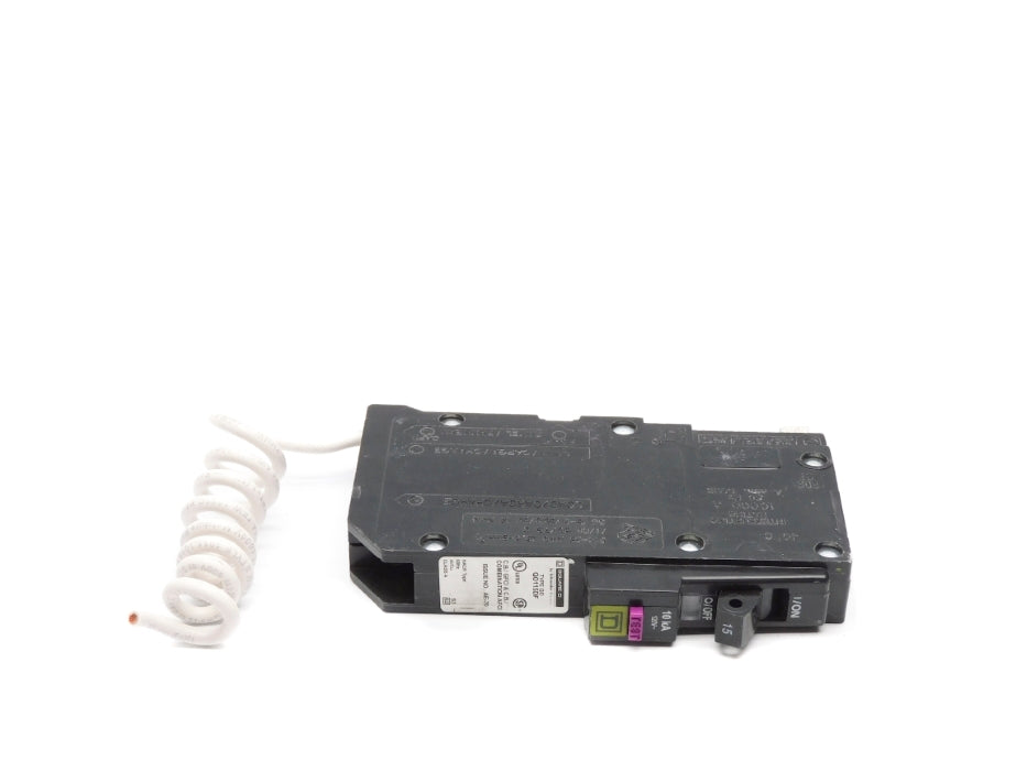 SQUARE D QO115DF 15A 120V (AS PICTURED) UNMP