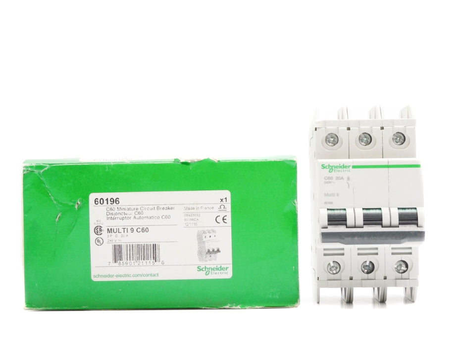 SCHNEIDER ELECTRIC 60196 20A 240V (AS PICTURED) NSMP
