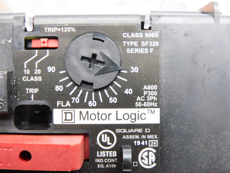 SQUARE D 9065SF320 SER. F 30-90A (AS PICTURED) NSNP