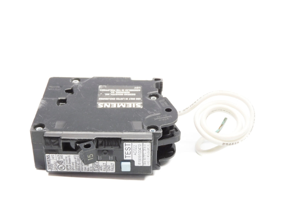 SIEMENS QFGA2115 15A 120V UNMP