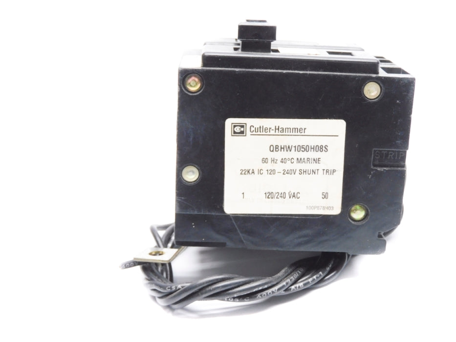CUTLER HAMMER QBHW1050H08S 50A 120/240VAC UNMP