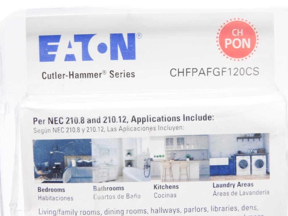 EATON CHFPAFGF120CS 20A 120V NSMP