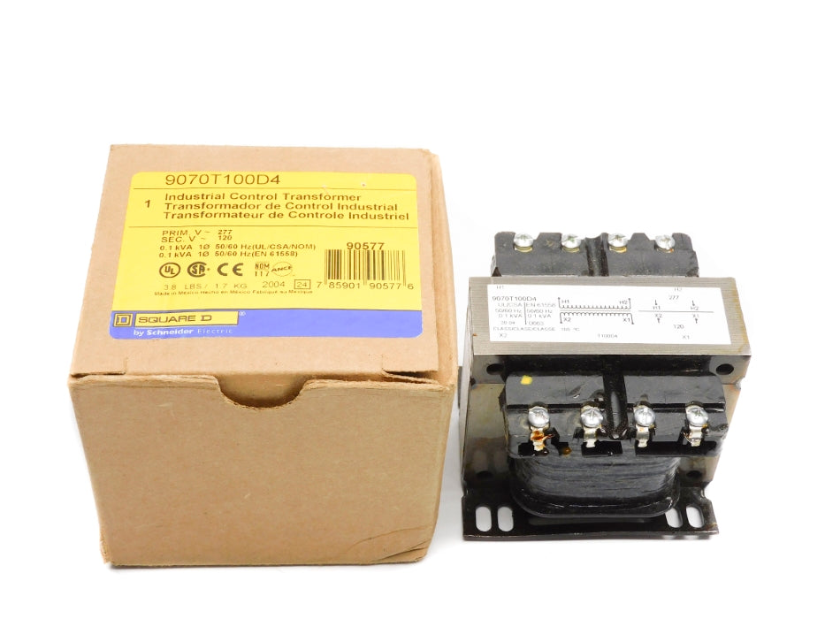 SQUARE D 9070T100D4 0.1KVA NSMP