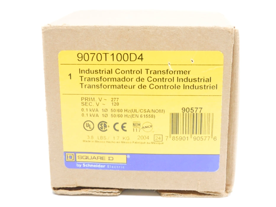 SQUARE D 9070T100D4 0.1KVA NSMP
