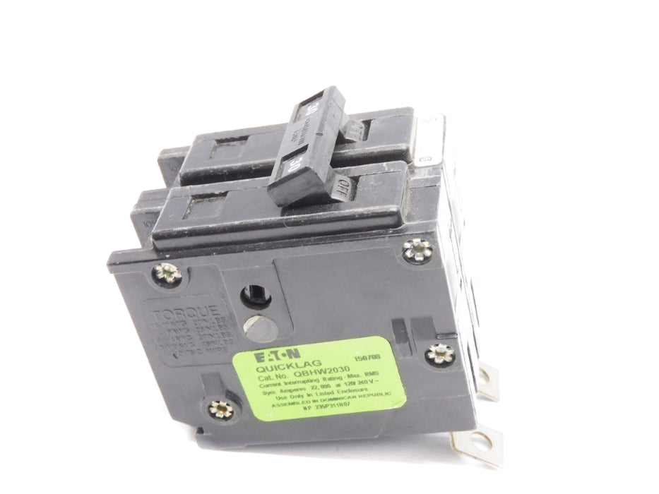 EATON QBHW2030 30A 120/240V UNMP