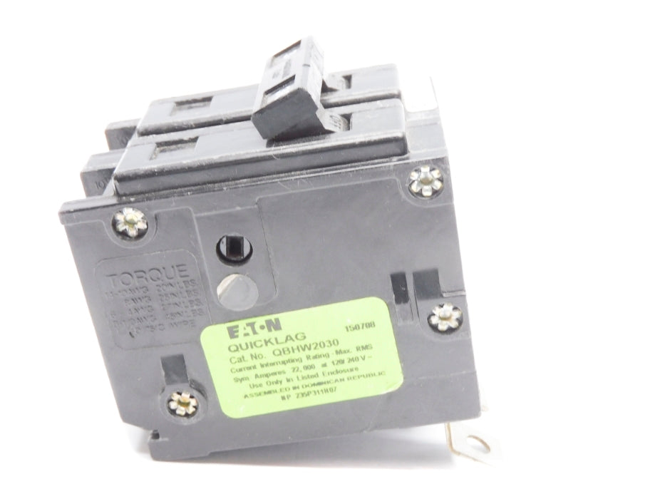 EATON QBHW2030 30A 120/240V UNMP