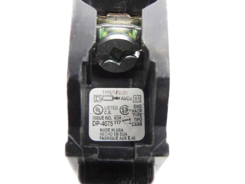 SQUARE D QO120 20A 120/240V NSNP