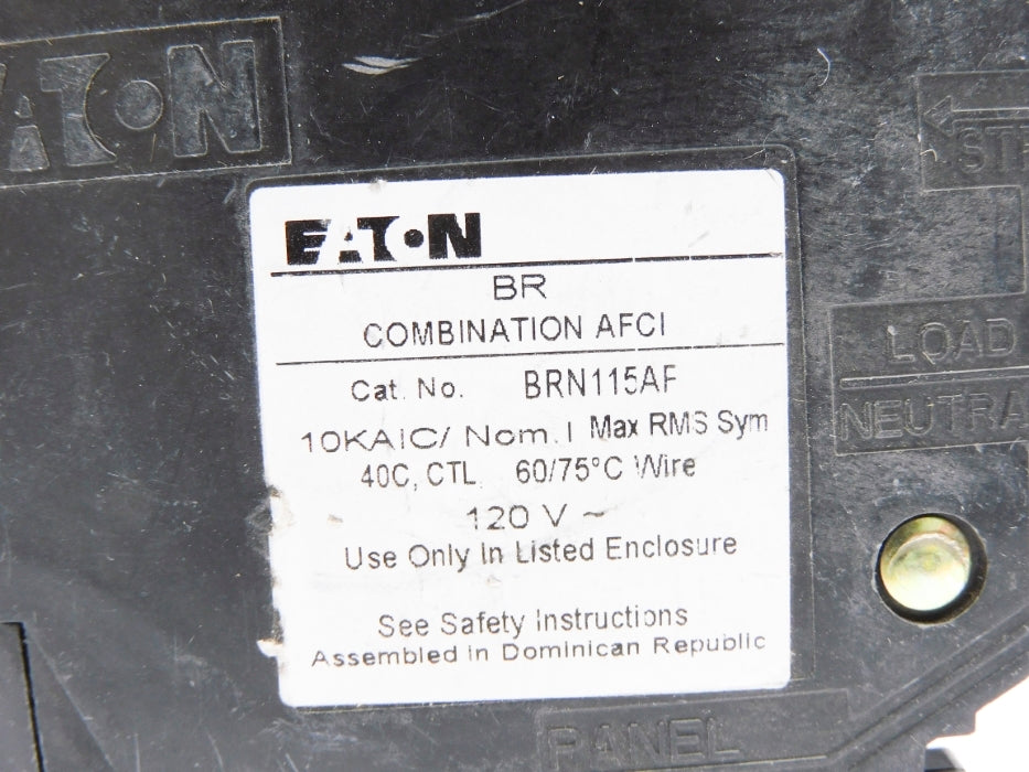EATON BRN115AF 15A 120V NSNP