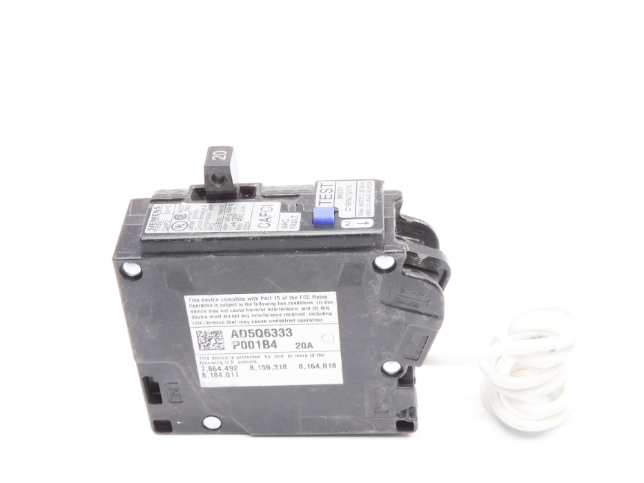 SIEMENS QAF2120 120V 20A NSNP