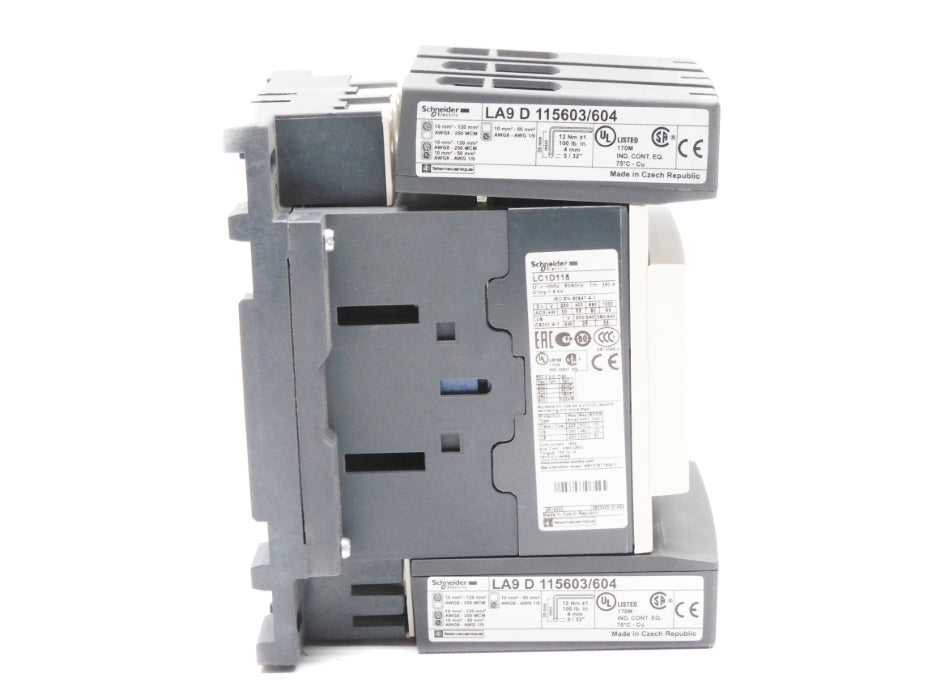 SCHNEIDER ELECTRIC LC1D115LE7 208V (AS PICTURED) NSMP