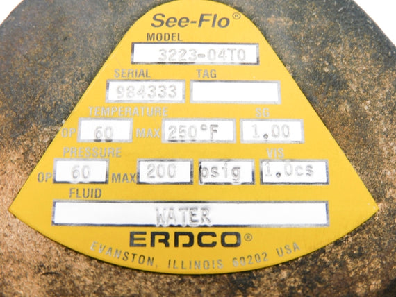 ERDCO 3223-04T0 200PSIG NSMP