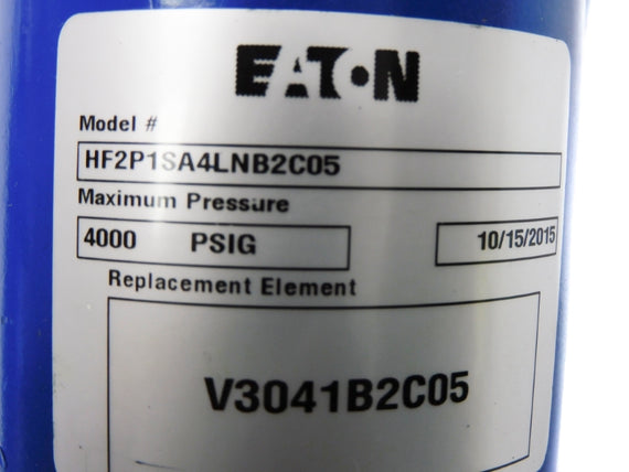 EATON HF2P1SA4LNB2C05 4000PSIG NSNP