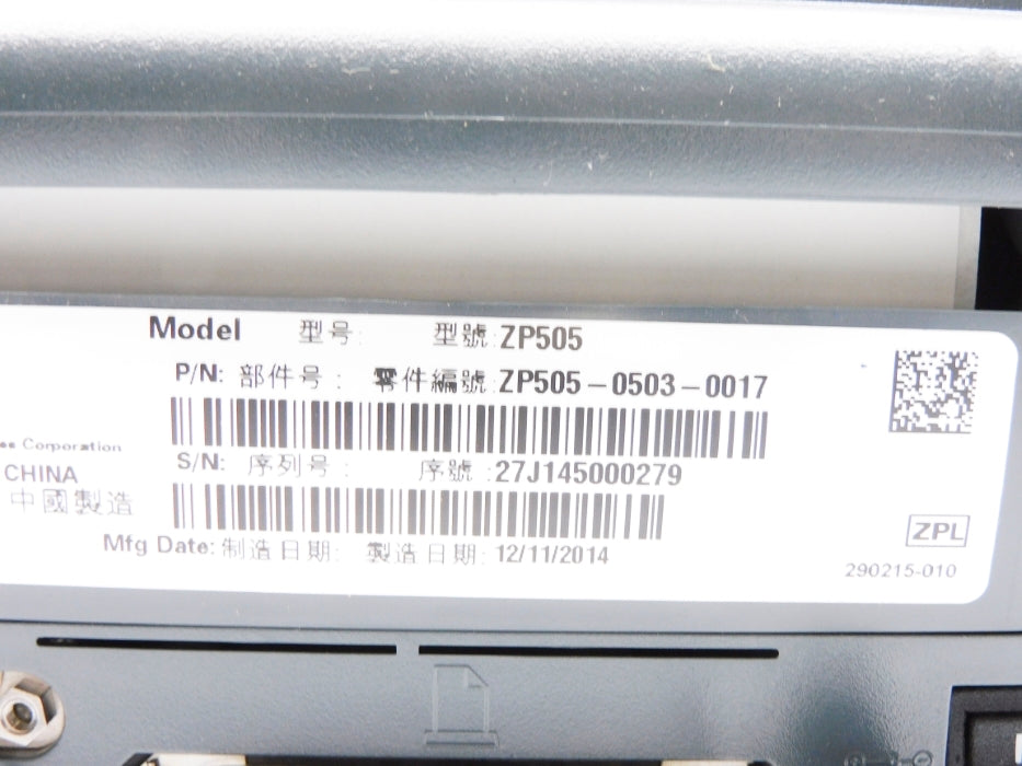 ZEBRA ZP505-0503-0017 NSMP