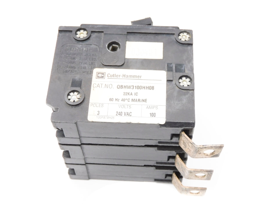 CUTLER HAMMER QBHW3100HH08 100A 240VAC UNMP