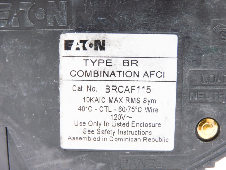 EATON BRCAF115 15A 120V NSNP