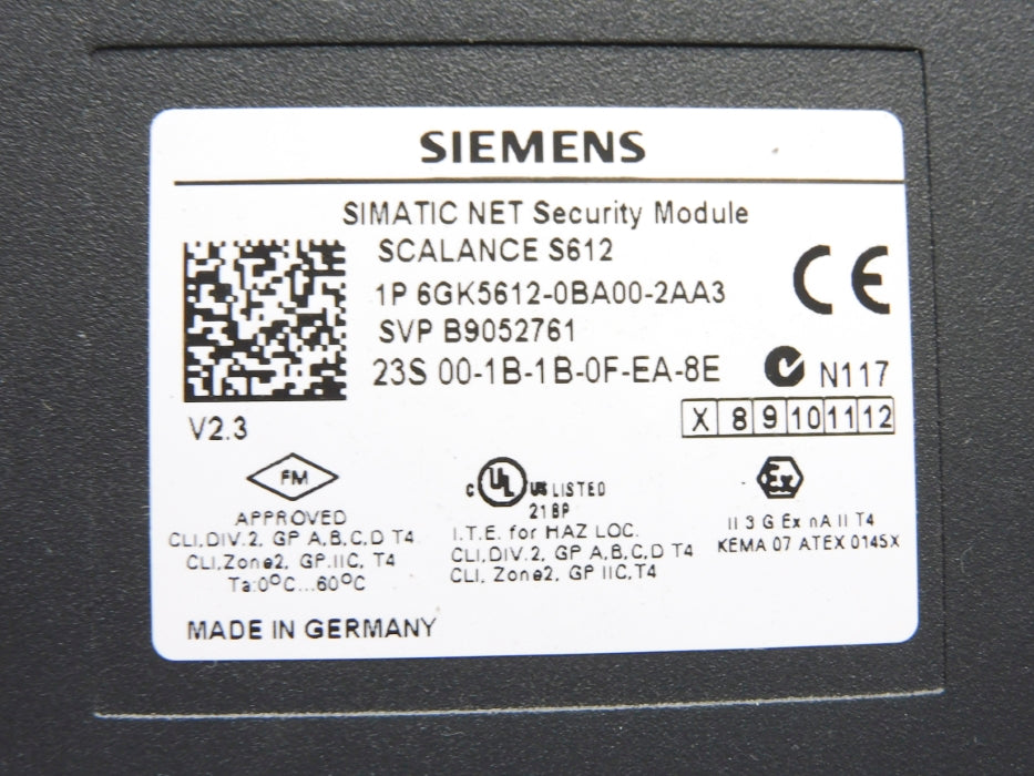 SIEMENS 6GK5612-0BA00-2AA3 NSNP