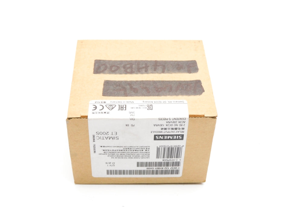 SIEMENS 6ES7132-4HB01-0AB0 24-120VDC 5A (PKG OF 5) NSFS