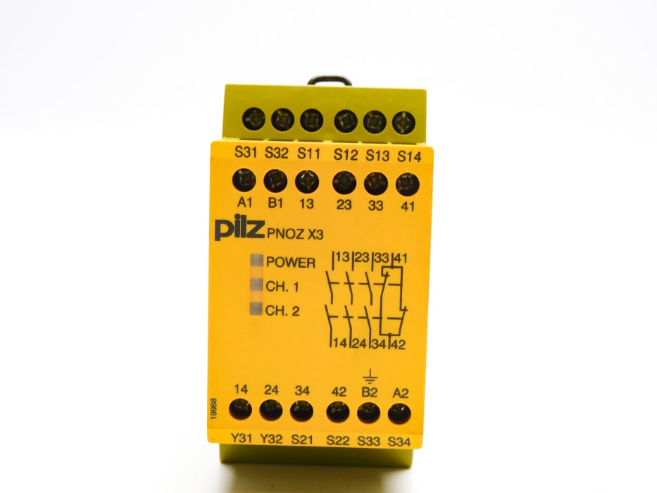 PILZ PNOZX3110VAC24VAC/DC3N/O1N/C1SO 774314 110VAC 24VDC NSNP