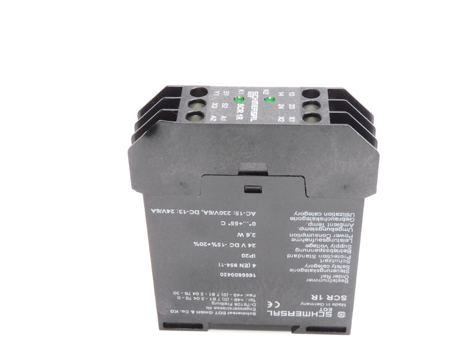 SCHMERSAL SCR1R 24VDC (AS PICTURED) NSNP