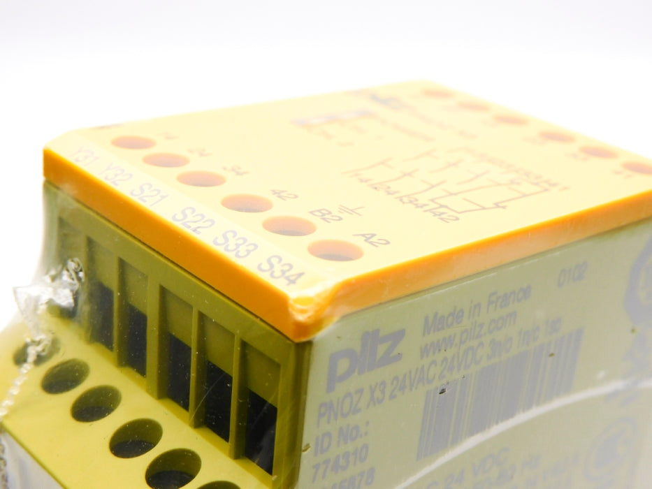 PILZ PNOZ-X3-24VAC-24VDC-3N/O-1N/C-1SO 774310 24VAC/DC (AS PICTURED) NSMP