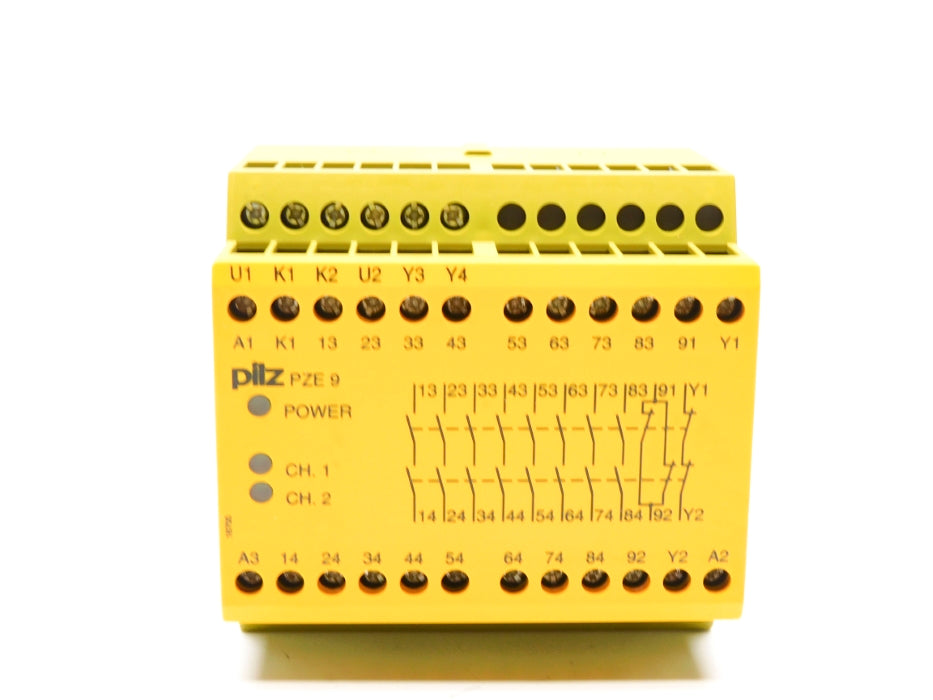 PILZ PZE-9-24VDC-8NO-1N/C 774150 NSMP