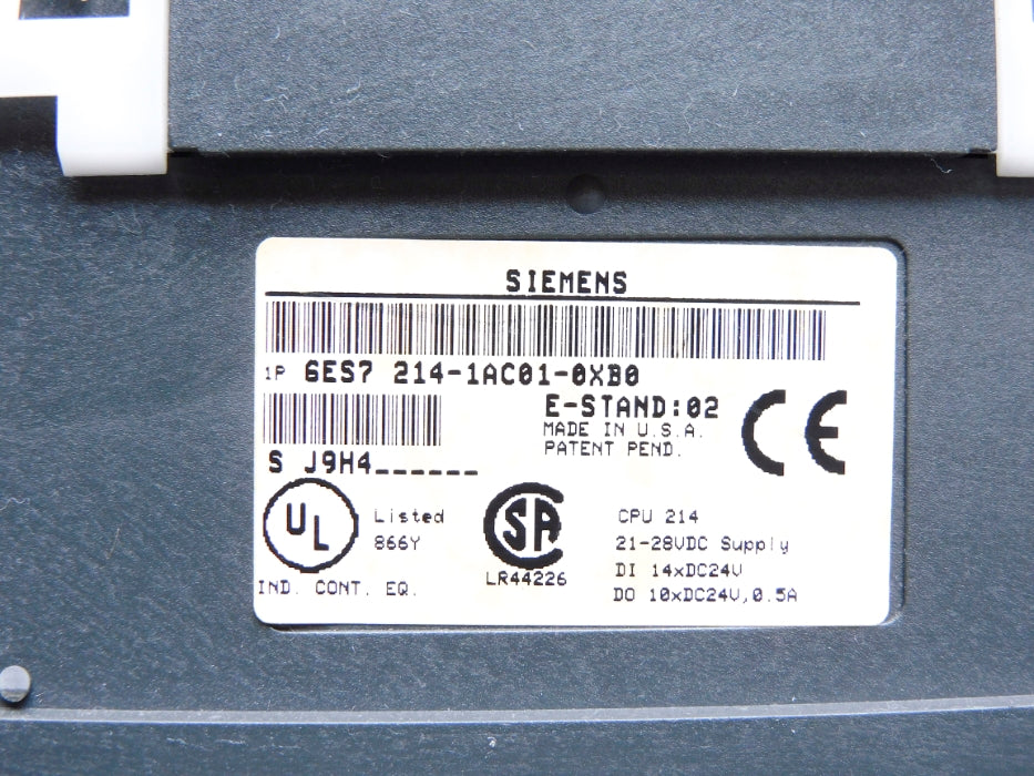SIEMENS 6ES7214-1AC01-0XB0 NSNP