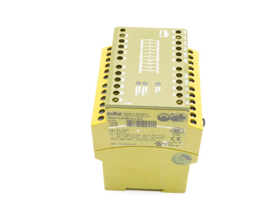 PILZ PNOZ-10-24VDC-6N/O-4N/C 774009 24VDC NSNP