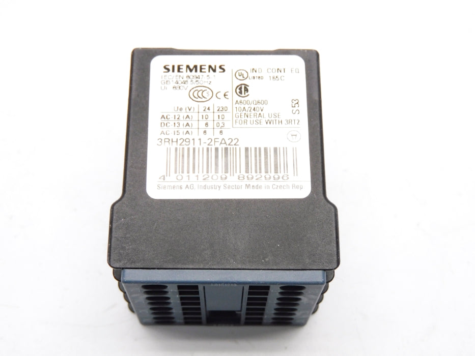 SIEMENS 3RH2911-2FA22 NSMP
