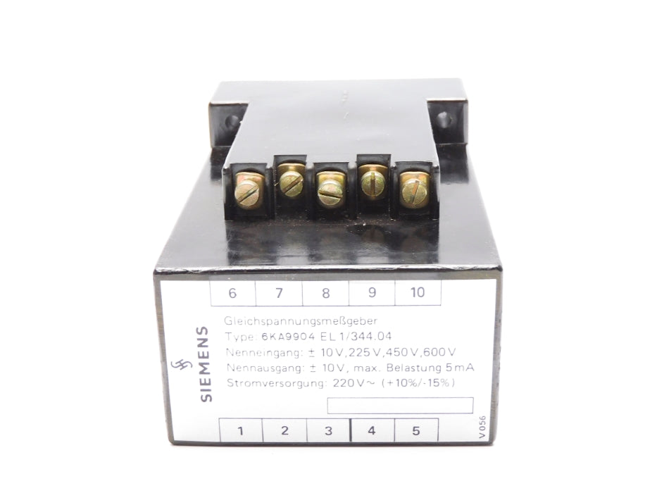 SIEMENS 6KA9904 EL1/3.44.04 NSMP