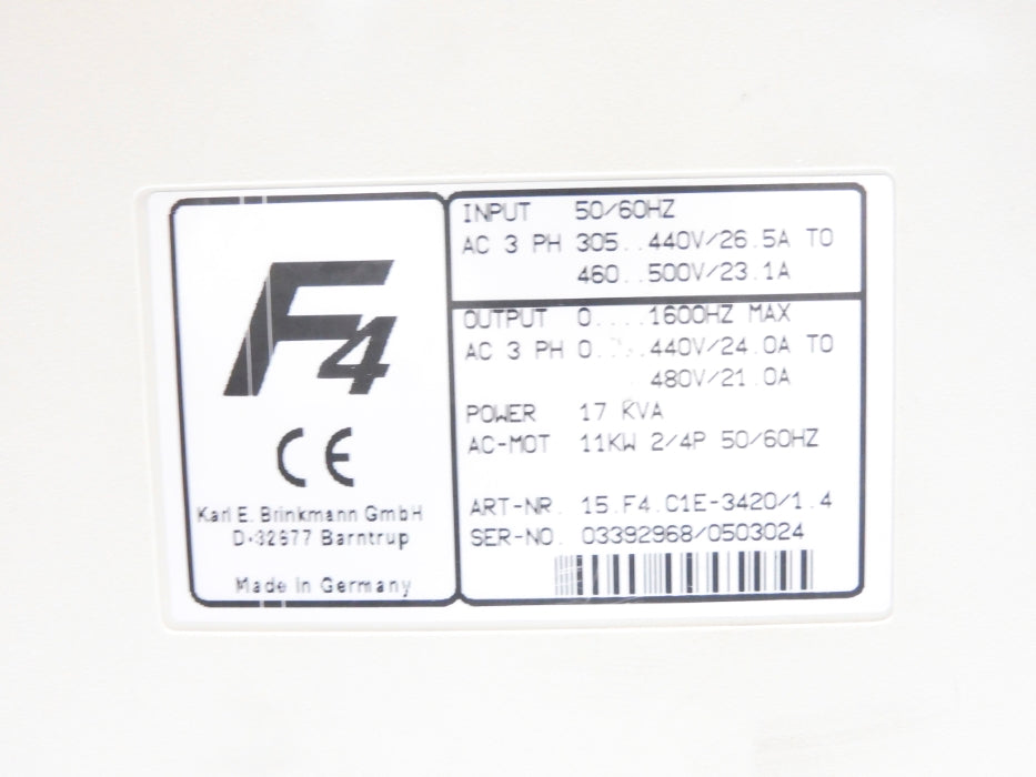 KEB 15.F4.C1E-3420-1.4 UNMP