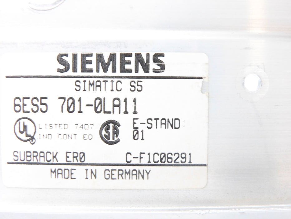 SIEMENS 6ES5701-0LA11 UNMP