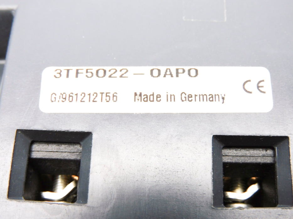 SIEMENS 3TF5022-0AP0 600VAC NSNP
