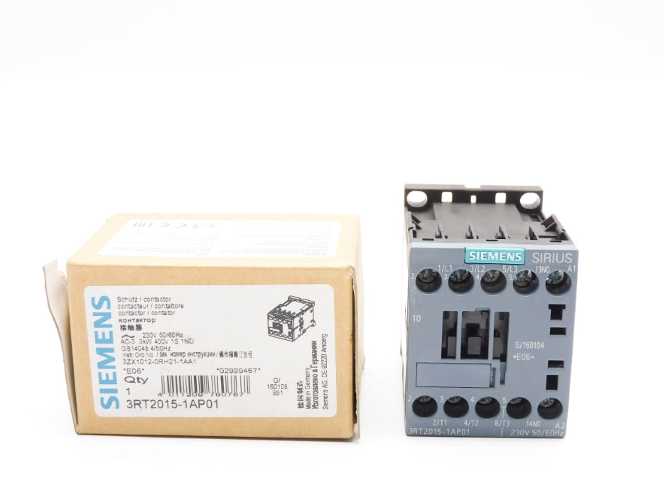 SIEMENS 3RT2015-1AP01 230V NSMP