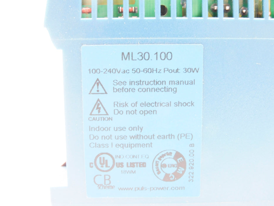 PULS ML30.100 100-240VAC NSNP