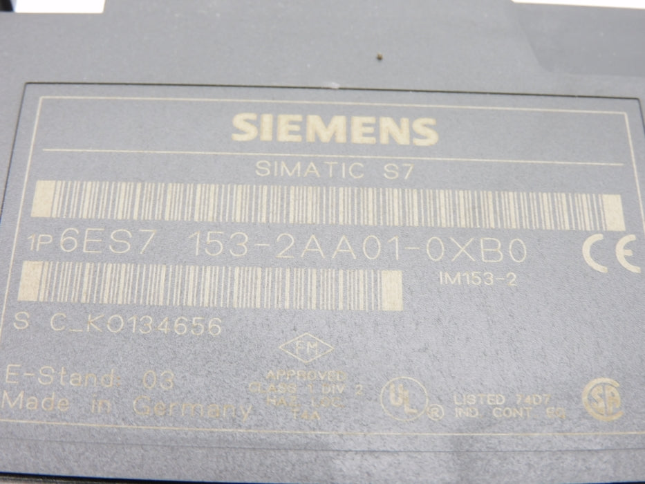 SIEMENS 6ES7153-2AA01-0XB0 NSMP
