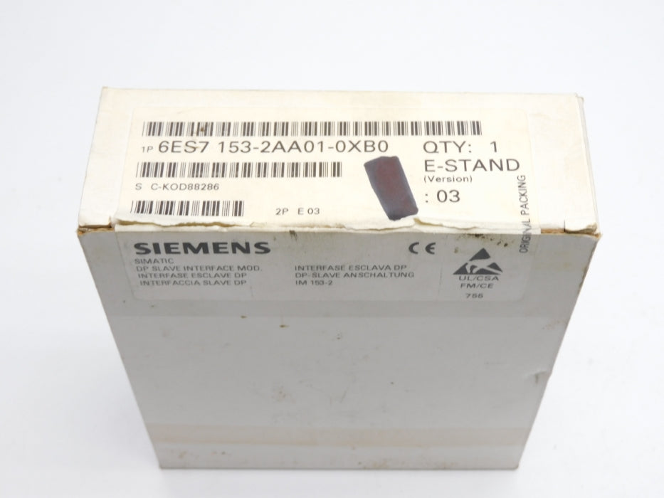 SIEMENS 6ES7153-2AA01-0XB0 NSMP
